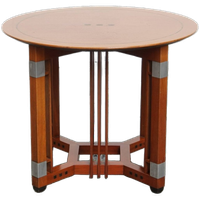 Ronde Schuitema Bijzet/ Salontafel In Art Deco Stijl Uit De Geliefde Decoforma Serie