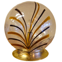 Vintage Murano Tafellamp Bureaulamp Tafel Lamp Messing