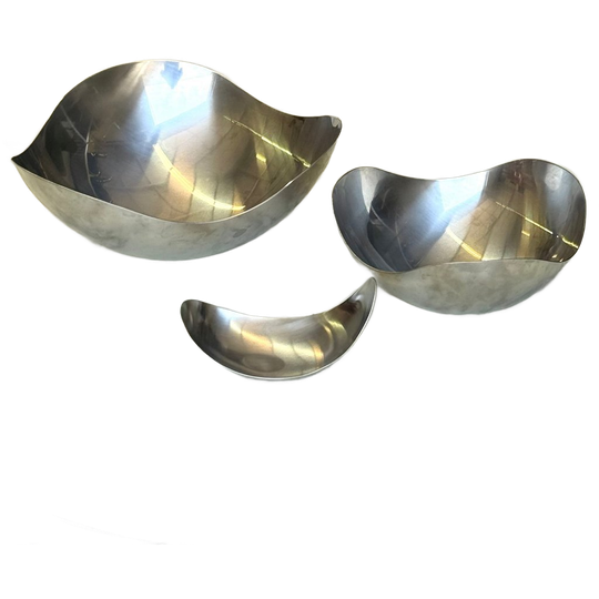 Set Van Drie Bloom Schalen Van Georg Jensen Door Helle Damkjær 1