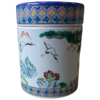 Chinese Theedoos Met Kraanvogels thumbnail 1