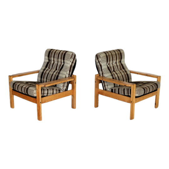 Vintage Fauteuils | Armchairs | Jaren 70 | Zweeds 1