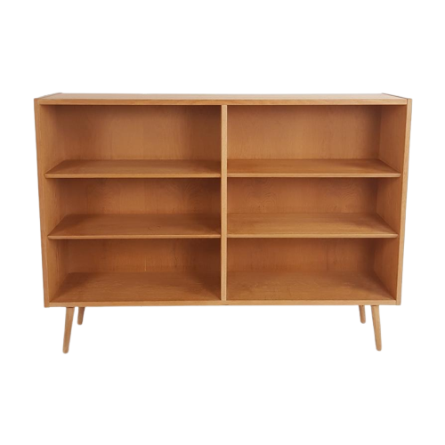 Vintage Deense Boekenkast Hundevad Wandkast Bookcase Danish