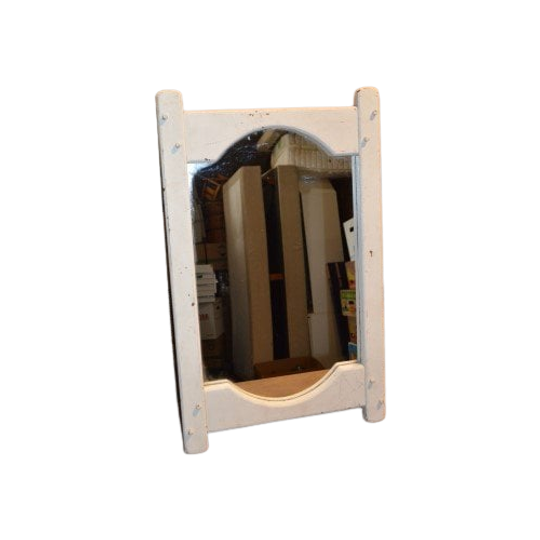 Witte Brocante Eiken Spiegel 1