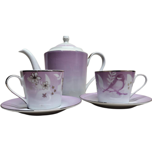 Servies, Kan Met 2 Kop En Schotels