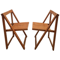Een Paar Aldo Jacober Trieste Voor Alberto Bazzani Stoelen