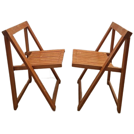 Een Paar Aldo Jacober Trieste Voor Alberto Bazzani Stoelen 1