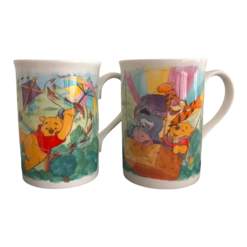 Twee Beker Bone China Engeland / Disney