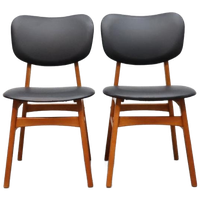 Set Van 2 Vintage Eetkamerstoelen