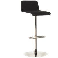 Barkruk Offecct, Zwart/Chroom