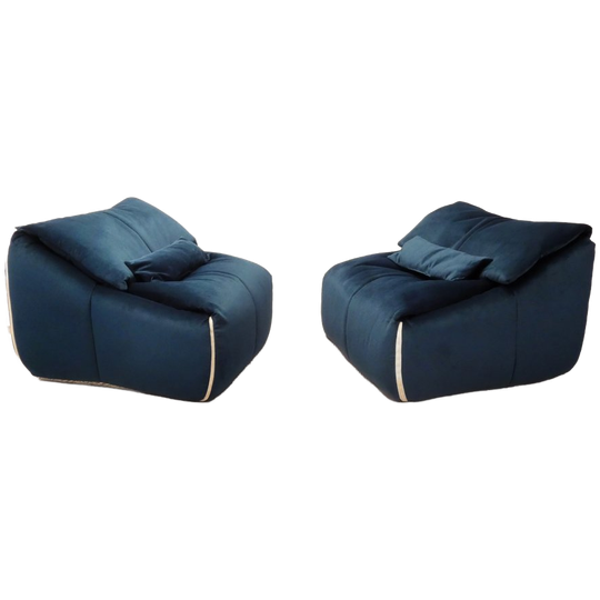 Set Van 2 Plumy Fauteuils Van Cinna 1