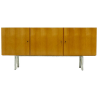 Minimalist Beech Sideboard 1970s