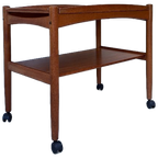 Vintage Deense Houten Trolley Uit De Jaren '60 Bernstorffsminde thumbnail 1