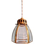 Design-Hanglamp In Glas En Messing (5 Beschikbaar) thumbnail 1