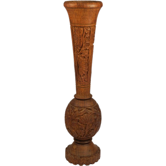 Houten Vaas Bewerkt 1