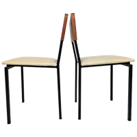 Vintage - Dutch Design - (2) Eetkamerstoelen - Martin Visser Stijl - 60's