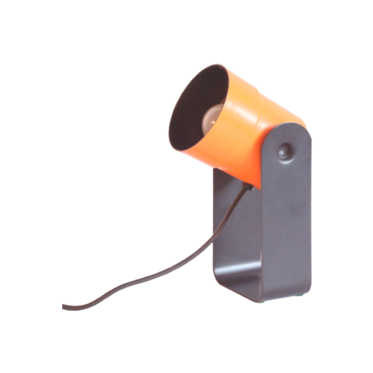 Orange Table Or Wall Lamp By Karl Lang For SIS Leuchten 1976 1