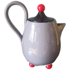 Vintage Memphis Stijl Theepot – Costantini L'ogetto, Italy, Jaren '80 thumbnail 1
