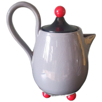 Vintage Memphis Stijl Theepot – Costantini L'ogetto, Italy, Jaren '80