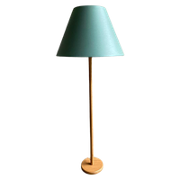 Pine Vloerlamp Solbackens Svarveri Sweden , Jaren 80