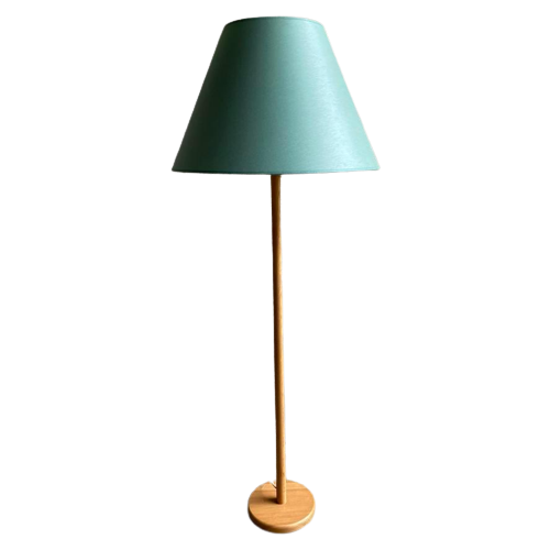 Pine Vloerlamp Solbackens Svarveri Sweden , Jaren 80