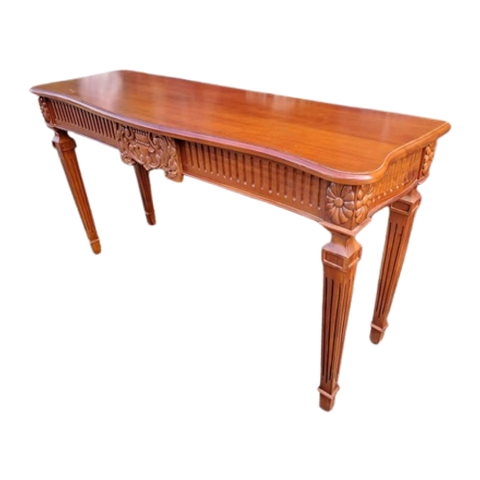 Klassieke Mahonie Houten Sidetable, Wandtafel, Console In Ni 1