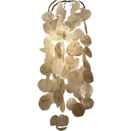 Capiz Schelpen Hanglamp Vintage Lamp Schelp 1