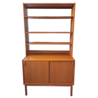 Vintage Zweedse Design Teak Kast Boekenkast thumbnail 1