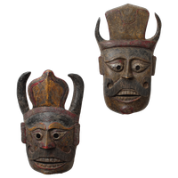 Indonesische Maskers | Set