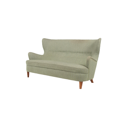 Swedish Modern Wing Sofa From Carl-Axel Acking