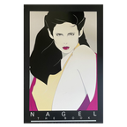 Patrick Nagel (1945-1984), Orginal 1980’s Poster Nage The Book thumbnail 1