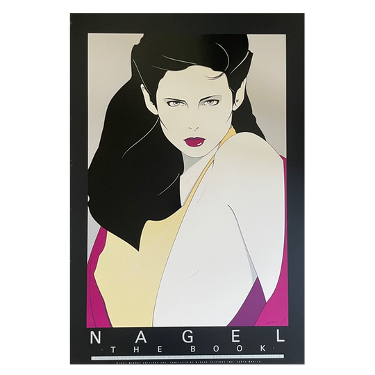 Patrick Nagel (1945-1984), Orginal 1980’s Poster Nage The Book 1