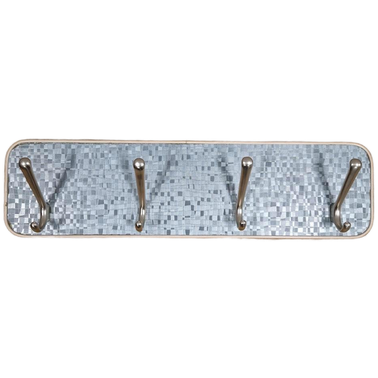 Jaren 50 Vintage Kapstok Lichtblauwe Wandkapstok Fifties 1