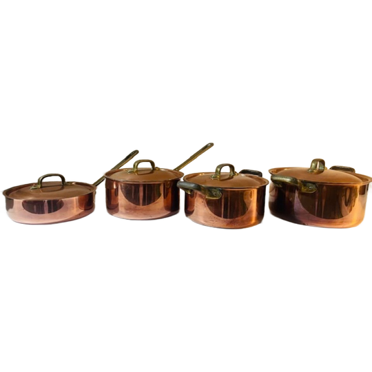 Koperen Pannenset 1