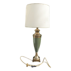 Klassiek - Tafellamp - Kastlamp - Kullmann - Messing/Stof thumbnail 1