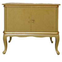 French Stijl Dressoir In Oker En Goud