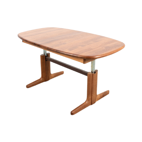 Deense Teak Eettafel Cq Salontafel 71091 1