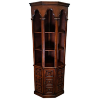 Antieke Hoekkast, Servieskast, Kabinet Neo-Gothic 51X51Cm En
