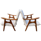 Set Van 2 Vintage Relax Stoelen thumbnail 1