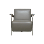 Taupekleurige Leren Leolux Scylla Design Fauteuil thumbnail 1