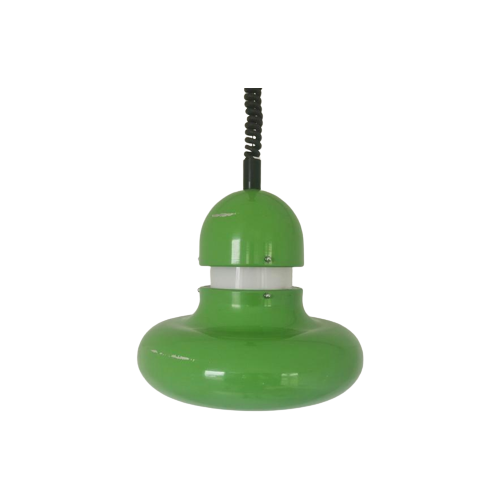 Vintage Space Age Rise And Fall Lamp Appel Groen