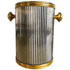 Vintage Verzilverde Wijnkoeler 1970’s Hollywood Regency thumbnail 1