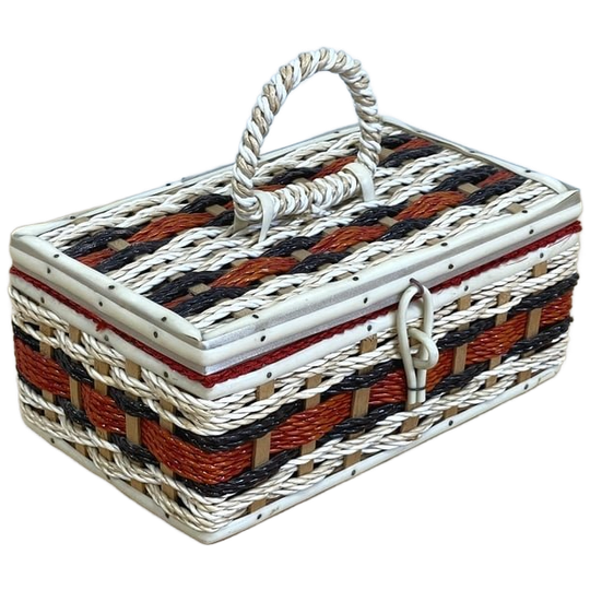 Vintage Naaimandje Retro Brocante Mand 1