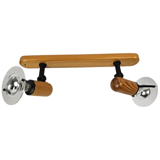 Brilliant - Model 55129 - 2-spots - Plafonniere - Grenen - 90's 1