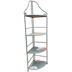 Etagiere - Plantentafel - Hoekkast - Groen-bloemen thumbnail 1