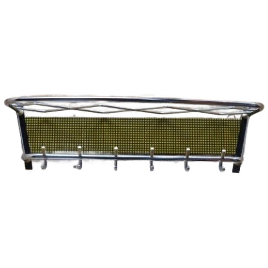 Vintage Pilastro Wandkapstok Uit De Jaren 50 Met 6 Dubbele Haken 1