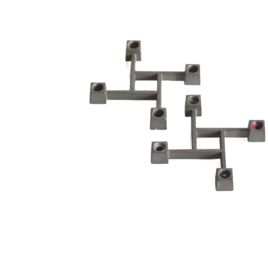 Candle Holders By Jens Quistgaard For Paro, Denmark Set Of Two 1