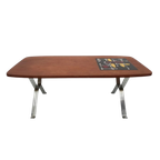 Vintage Salon Tafel Met Tegels thumbnail 1