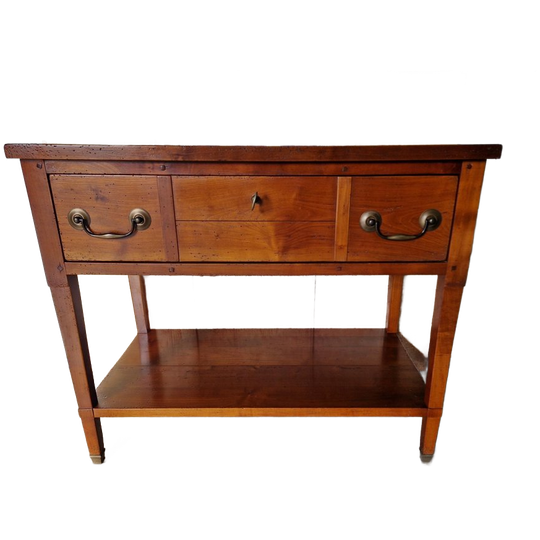 Klassiek Frans Tv-meubel, Sidetable, Wandtafel, Laptoptafel, Met Klepdeurtje Afm. 87x48cm En 72cm Hoog. 1