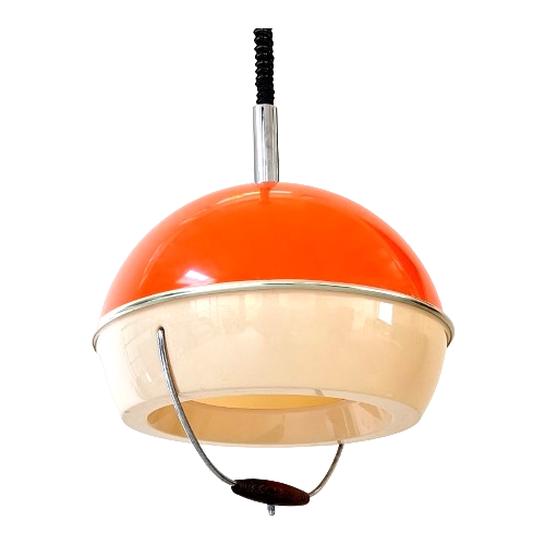 Ne33 – Oranje Kunststoffen Kap – Hanglamp