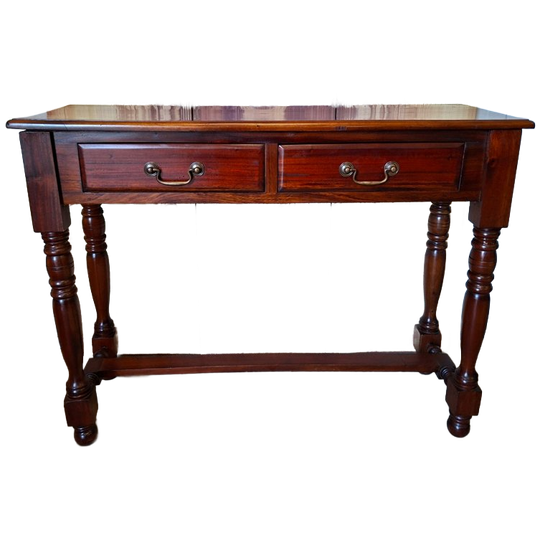 Klassieke Engelse Sidetable, Haltafel, Wandconsole Mahoniehout Afm, 100x34cm En 76cm Hoog. 1